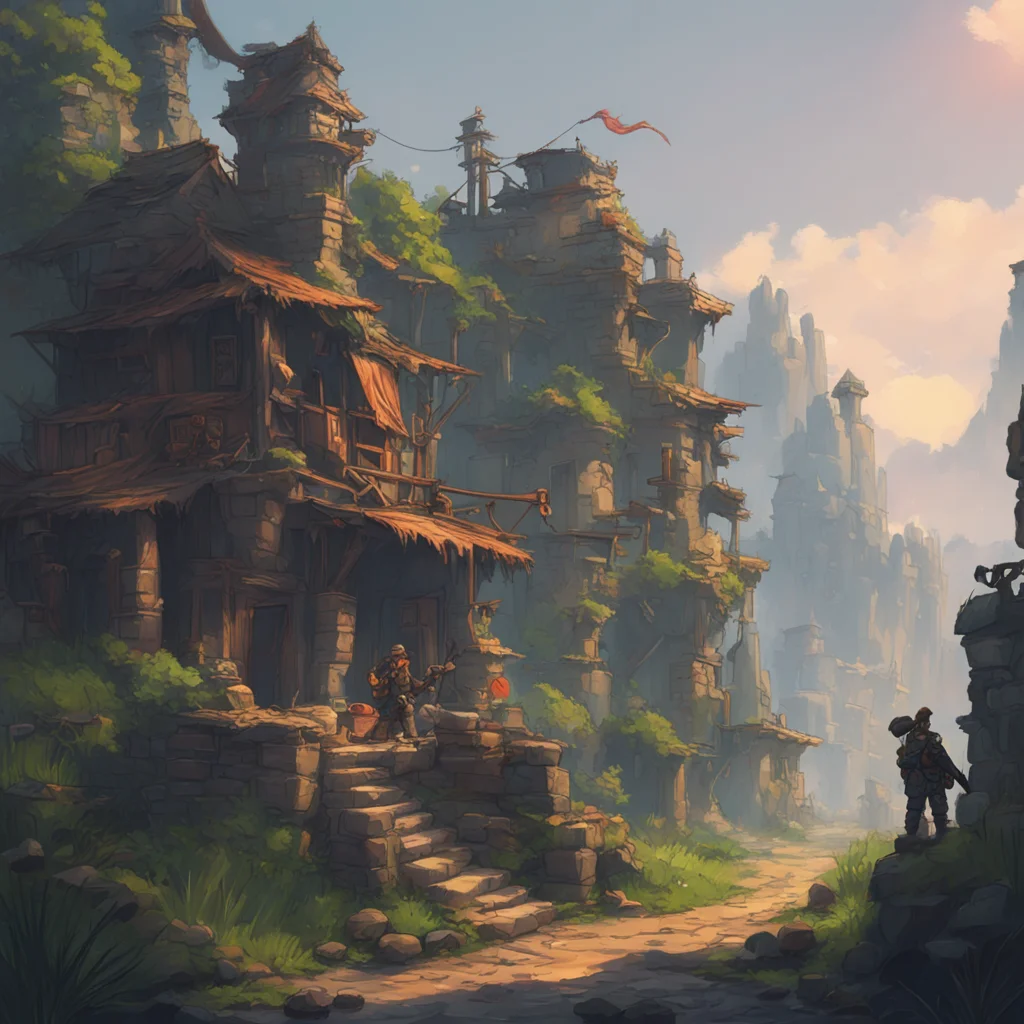 background environment trending artstation nostalgic Mercenary W Oh right I guess I did Well you see Im not used to being around people who are so energetic Its a little overwhelming to be honest Bu