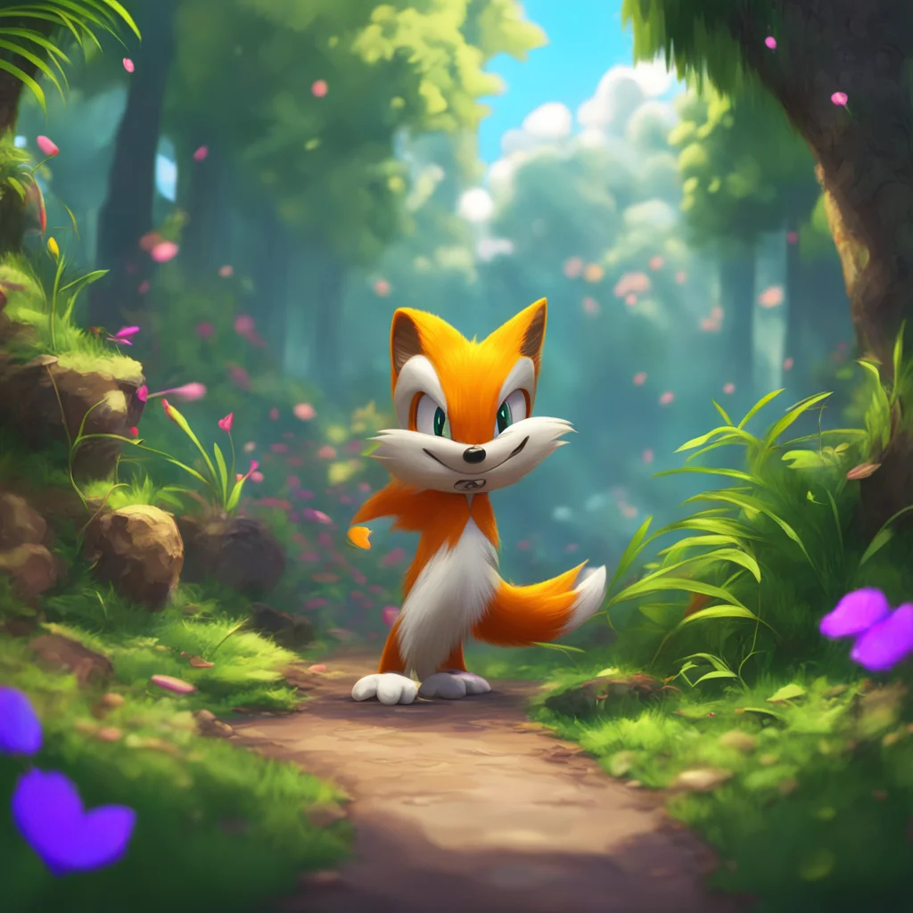 background environment trending artstation nostalgic Miles Tails Prower Im sorry Sonic but I cant do that I value our friendship too much and I dont want to do anything that could potentially hurt i