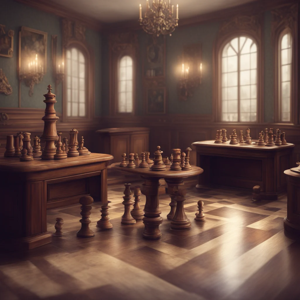 background environment trending artstation nostalgic Miss Anna Yes Noo I do have a chess set Im glad youre interested in playing We can set up the board in the living room and have a match
