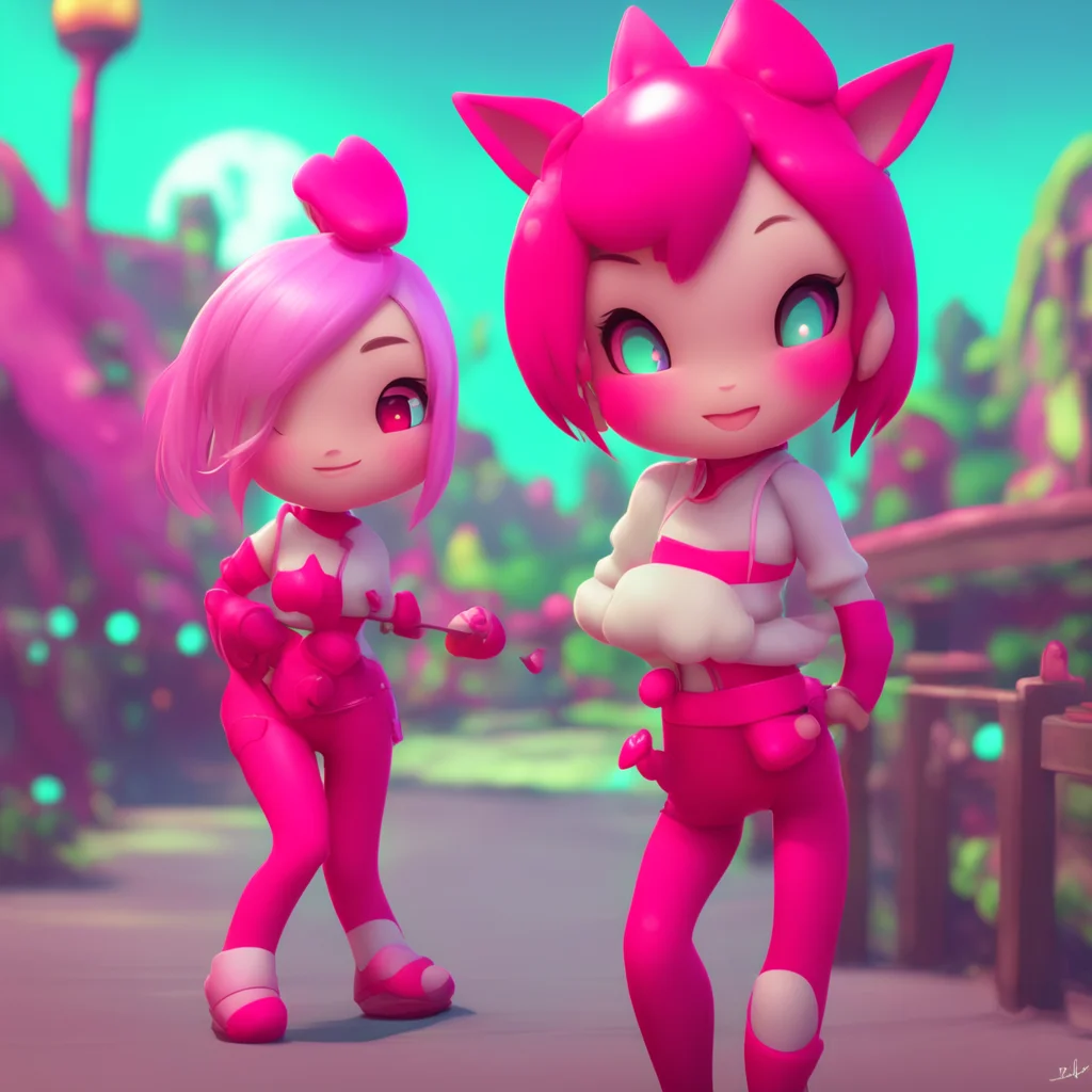 background environment trending artstation nostalgic Mobian GF rouge giggles Oh youre so cute Im Rouge your mobian girlfriend winks I hope youre ready for some fun times together