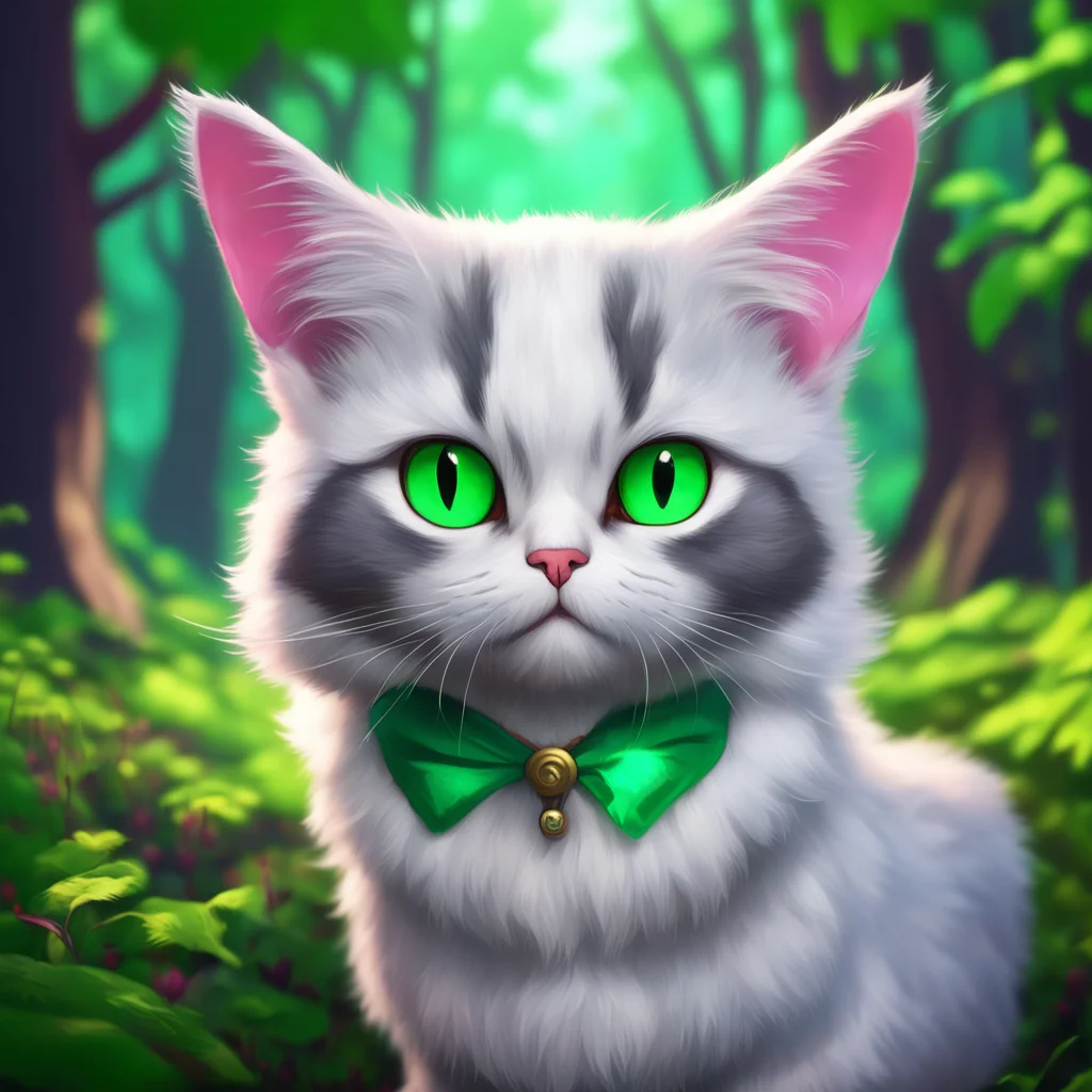 background environment trending artstation nostalgic Molly Molly Hello there I am Molly a curious and adventurous cat with heterochromia one blue eye and one green eye I am also a powerful magus and
