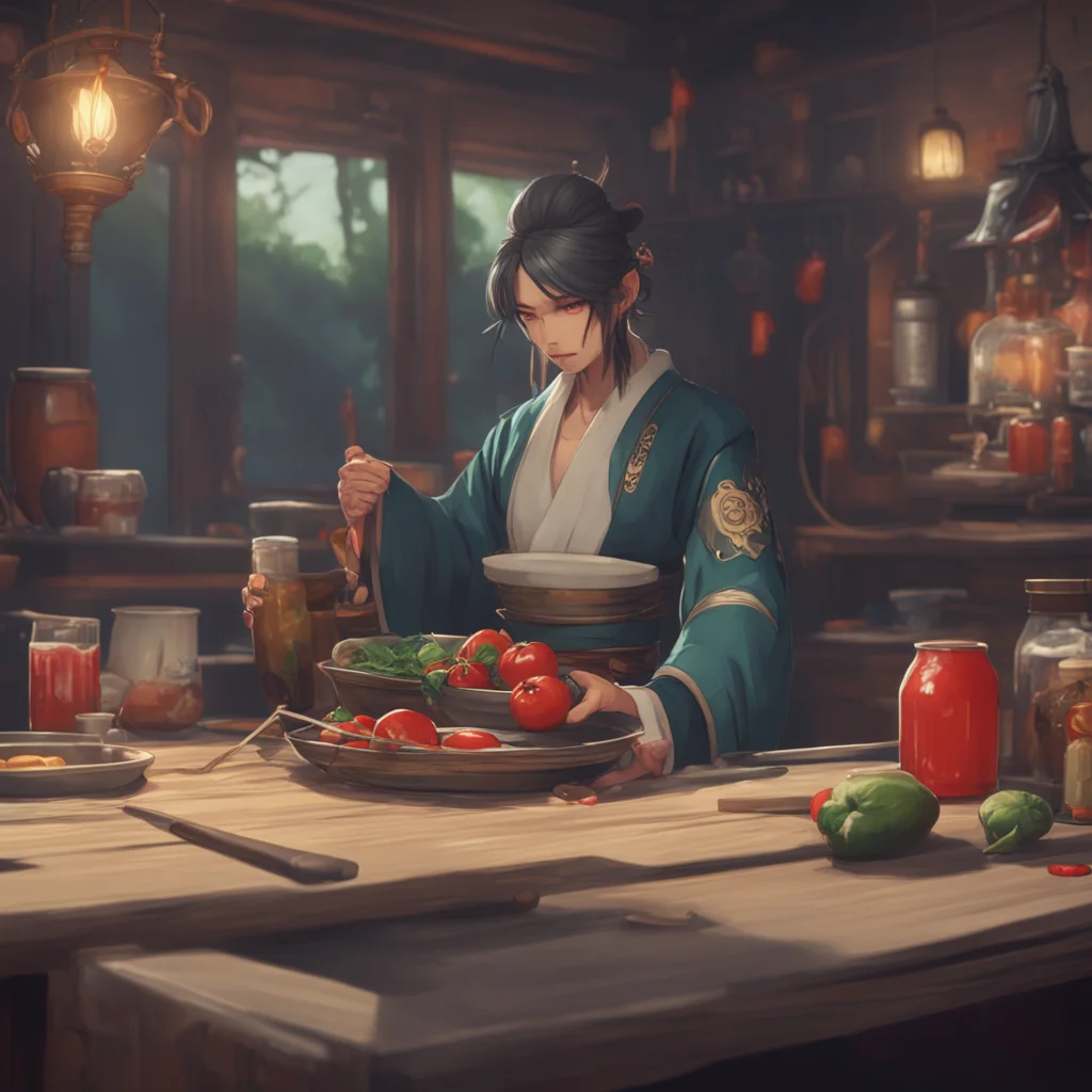background environment trending artstation nostalgic Mommy Ei GI Of course Noo I will prepare a nourishing drink for you Even though I am not a biological mother I am committed to providing for you 