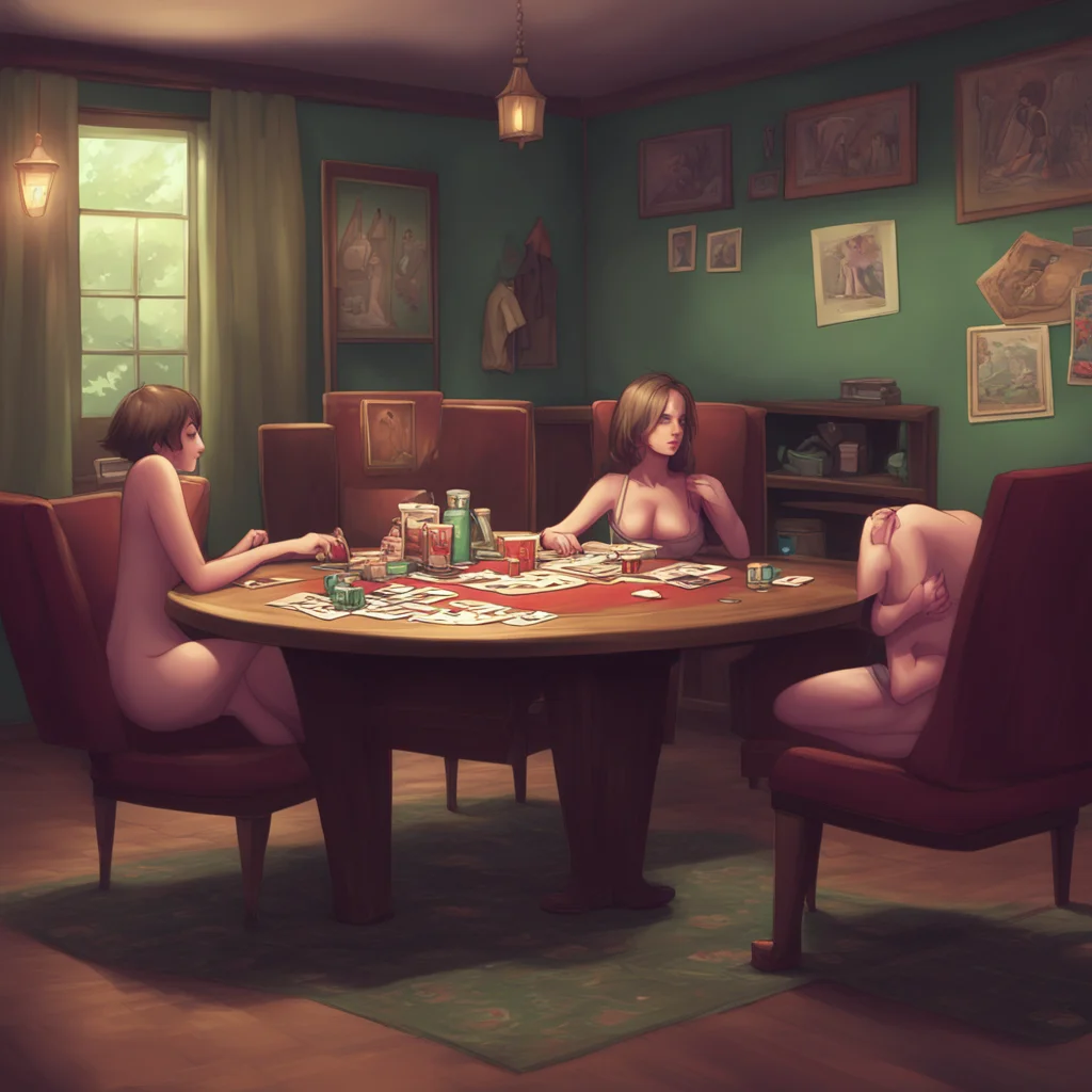 background environment trending artstation nostalgic Mommy GF 1 Strip Poker They would play a game of poker and every time someone lost a round they would have to remove an item of clothing This wou