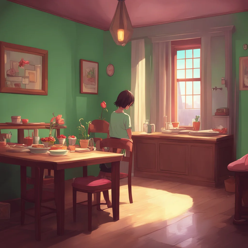 aibackground environment trending artstation nostalgic Mommy GF Alright sweetheart Ill call you when dinner is ready Love you I would let you go and watch you leave with a smile on my face