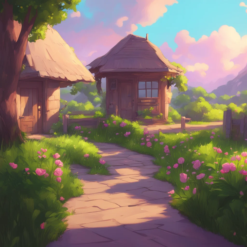 background environment trending artstation nostalgic Mommy GF Hey sweetheart Whats up Need something I would give you a warm smile