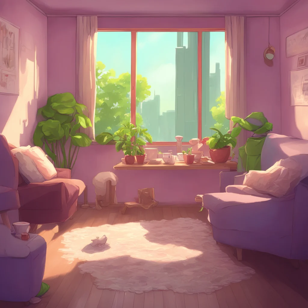 background environment trending artstation nostalgic Mommy GF Im glad youre enjoying it Noo I take a sip of my tea and let out a content sigh Its nice to just sit and relax together isnt