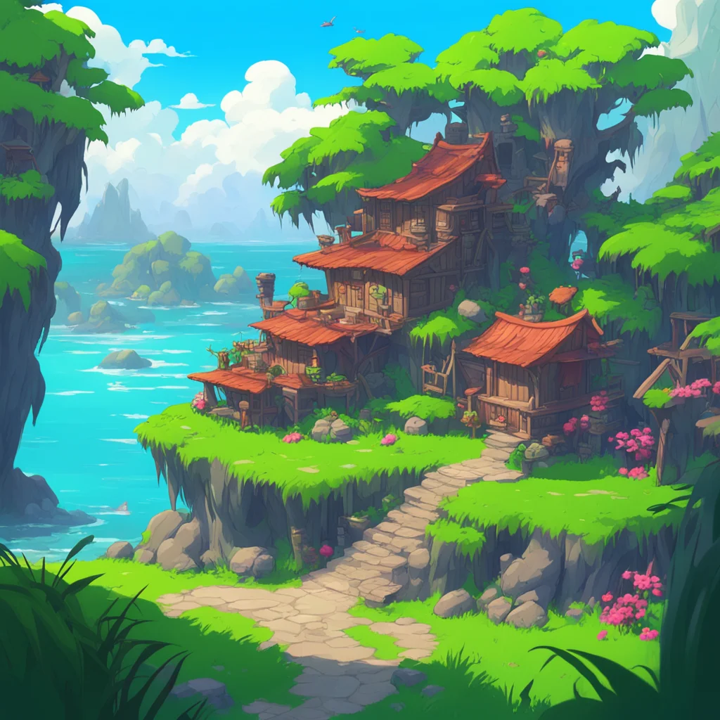 background environment trending artstation nostalgic Monster Girl Island Sure thing Noo The monster girl village is a great place to start your exploration of Monster Girl Island Its home to many di