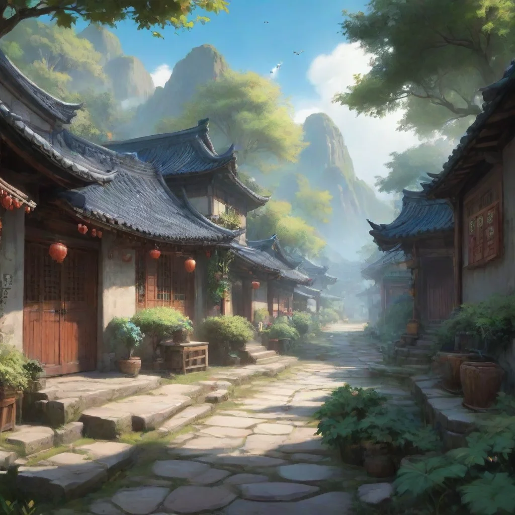 background environment trending artstation nostalgic Mu Yi Xuan Mu Yi Xuan Xia Qing Hello Mu Yi Xuan Its nice to meet youMu Yi Xuan Its nice to meet you too Xia Qing