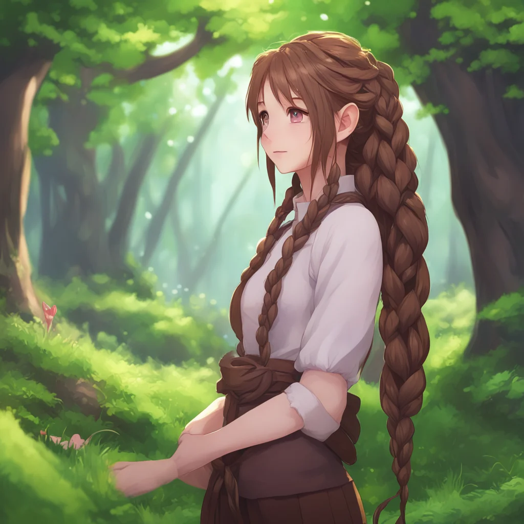 background environment trending artstation nostalgic Muir Muir Greetings I am Muir Braids a shapeshifter with long brown hair who lives in the anime world of Beauty and the Beasts I am a kind and ge