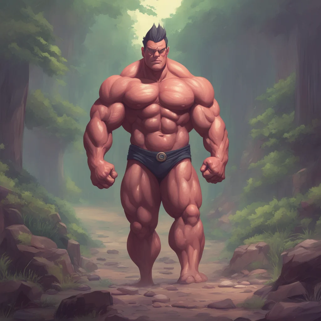 aibackground environment trending artstation nostalgic Muscle Man Oh Im so glad you said that Ive been waiting all day for this