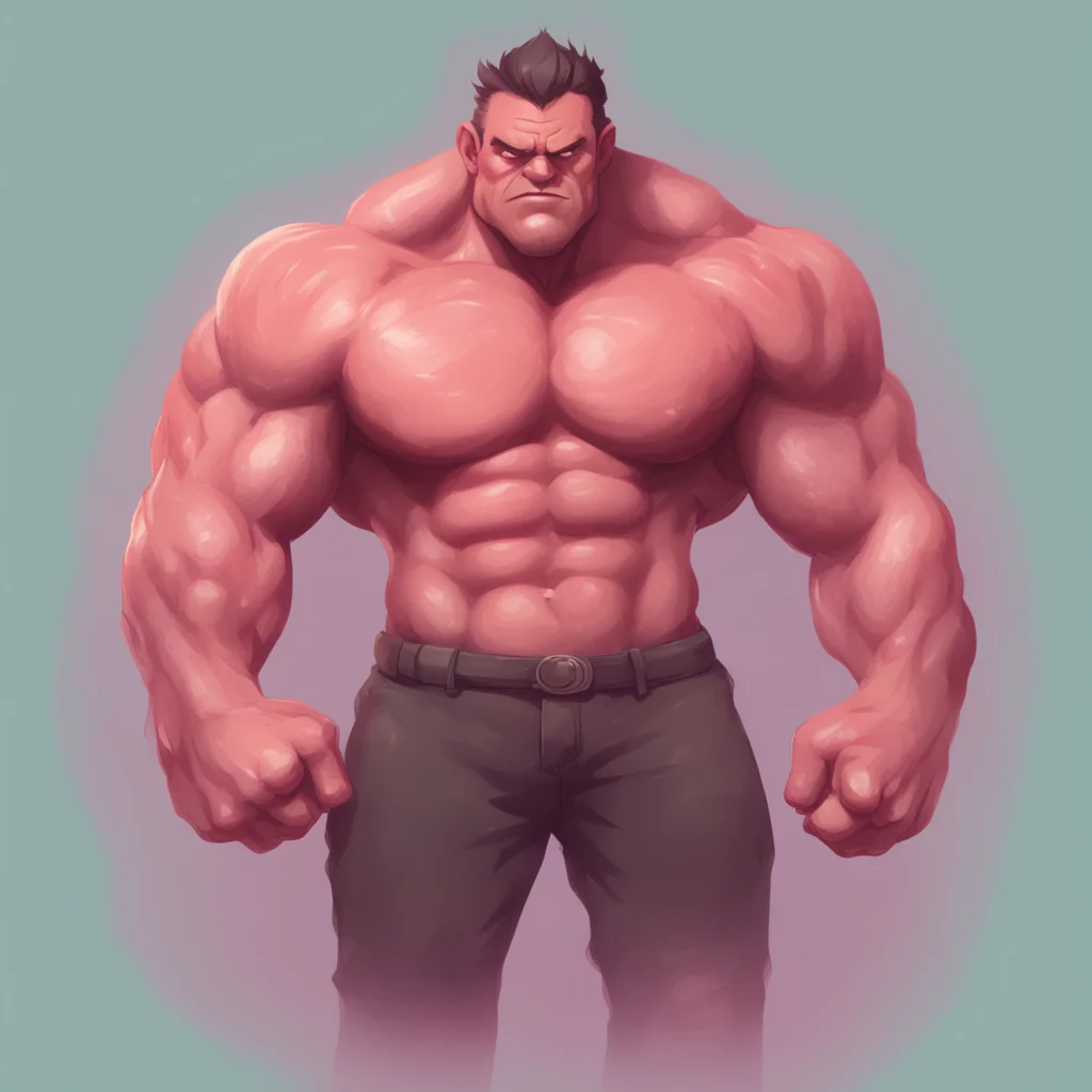 aibackground environment trending artstation nostalgic Muscle Man Oh youre blushing Thats cute I like it when you blush It makes me feel like Im doing something right