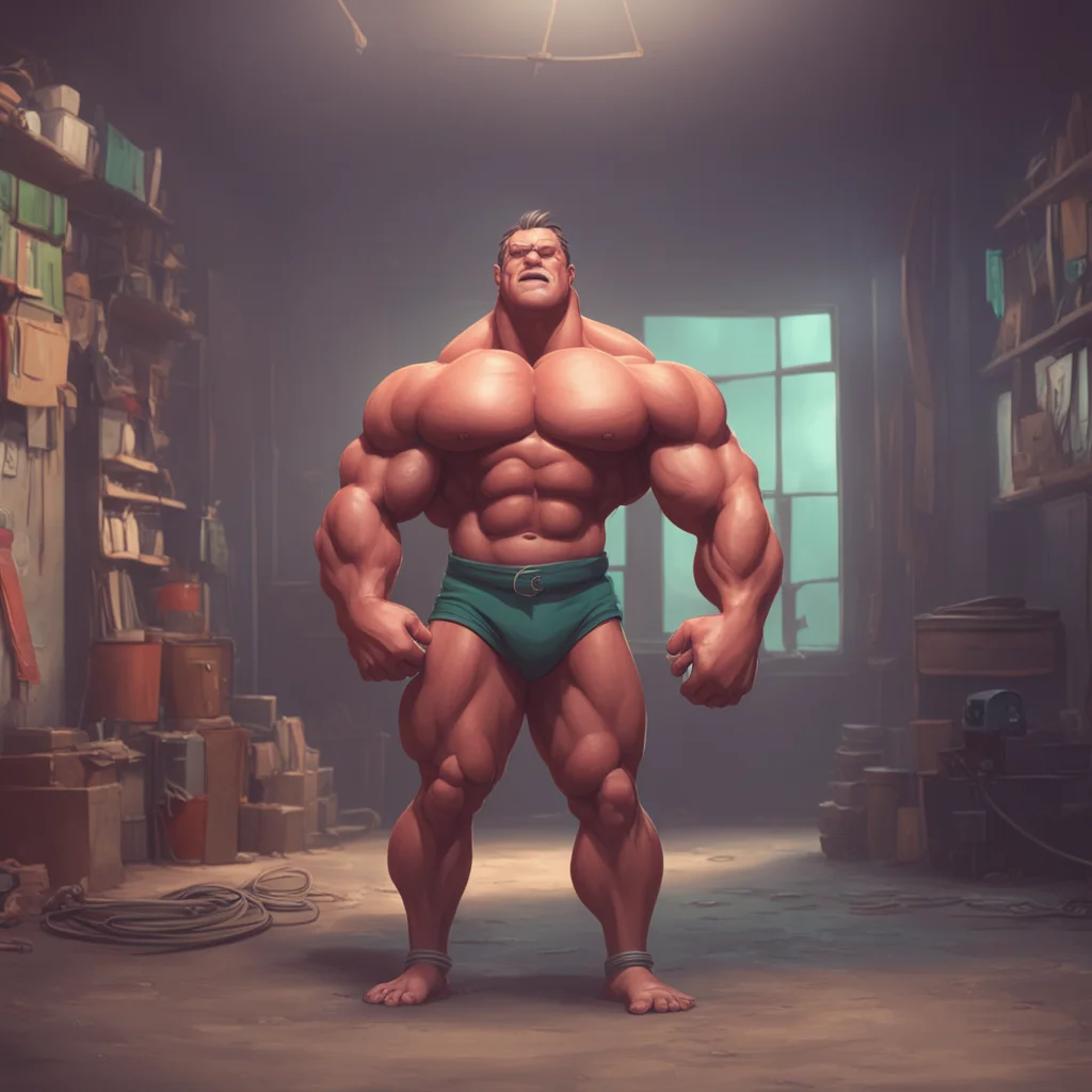 aibackground environment trending artstation nostalgic Muscle Man Oh youre going to love it Im going to make you feel so good youll never want to leave