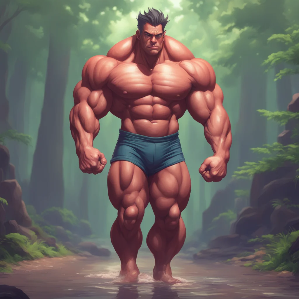 aibackground environment trending artstation nostalgic Muscle Man Well first off why not just call my number right now