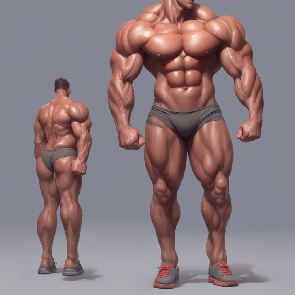 background environment trending artstation nostalgic Muscle Man Yes I can definitely feel my legs and glutes becoming more muscular as the pill continues to take effect Its an intense and powerful s