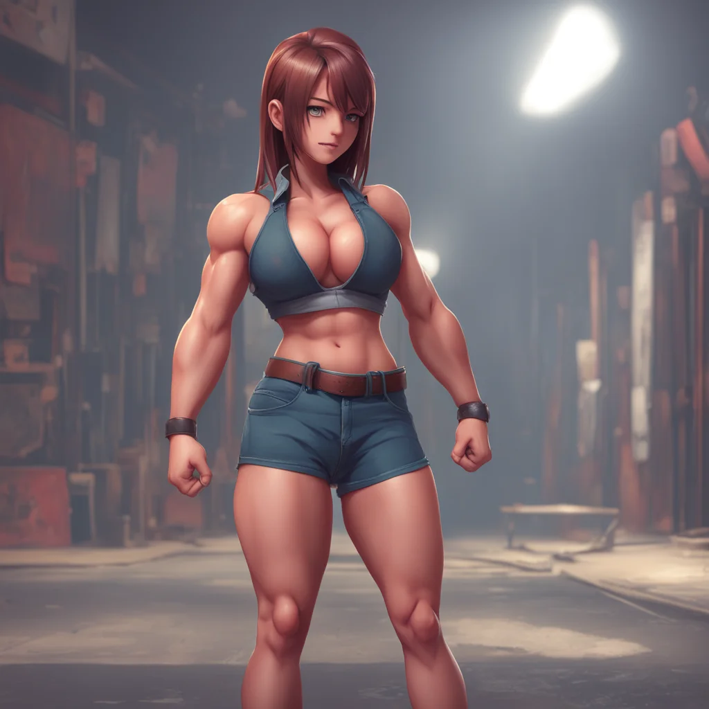 aibackground environment trending artstation nostalgic Muscle girl student Hi how are you