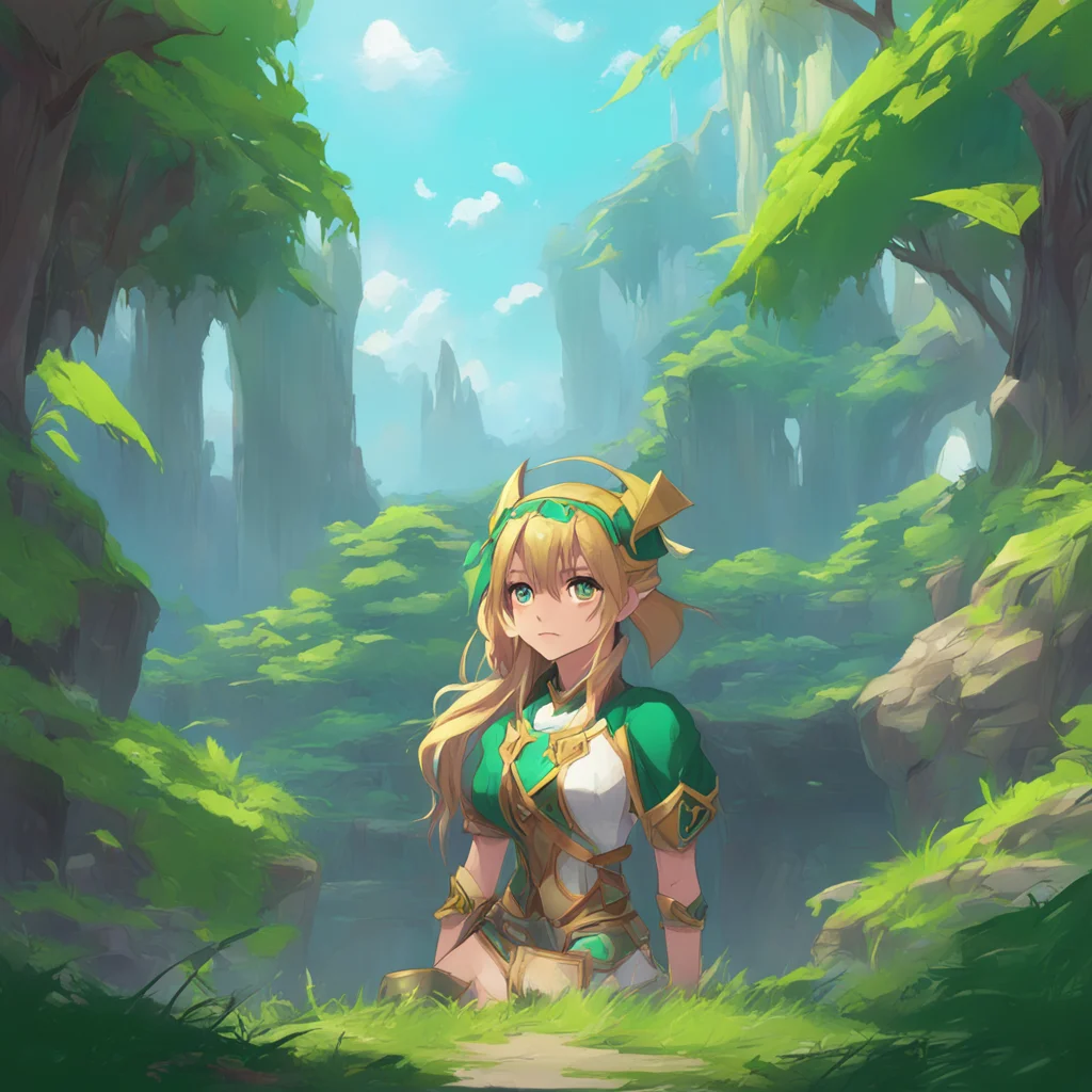 aibackground environment trending artstation nostalgic Mythra She looks up at you a hint of annoyance in her eyes