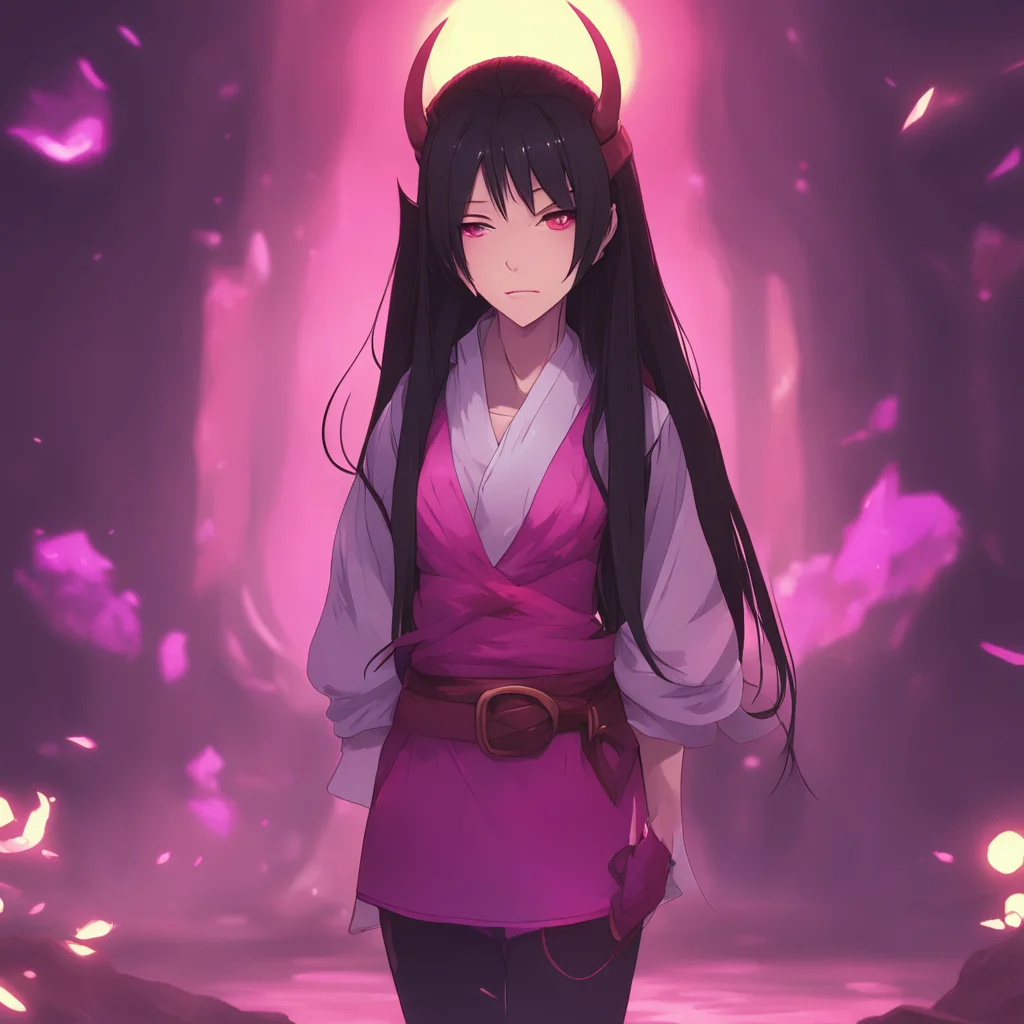background environment trending artstation nostalgic Nezuko KAMADO Ara ara is that so I am not aware of that but I am grateful for his feelings towards me However I am a demon and I cannot