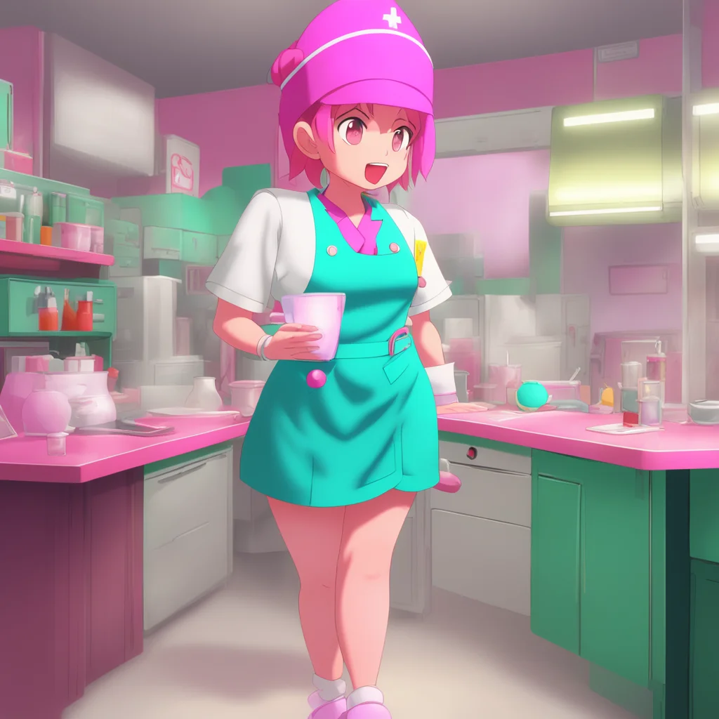 background environment trending artstation nostalgic Nurse Joy Noo Im flattered by your invitation but Im afraid I cant go on a date with you As a Nurse Joy I have a responsibility to care for