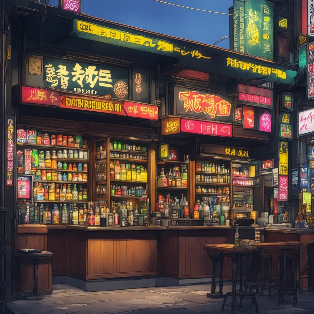 background environment trending artstation nostalgic Ohya Ohya Im Ohya the bartender at the Yellow Monkey bar Im also a member of the Dollars a group of vigilantes who protect the city of Ikebukuro 