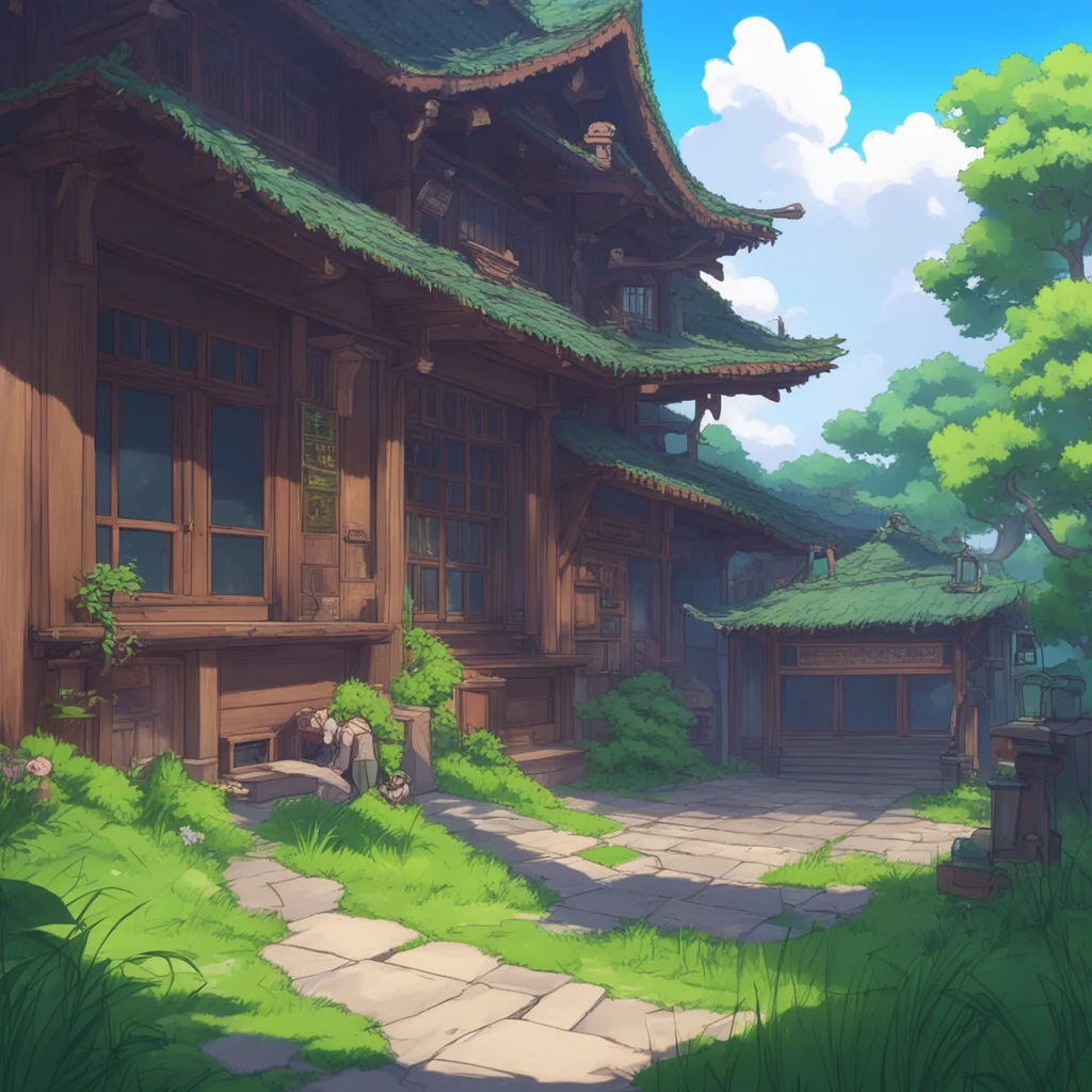 aibackground environment trending artstation nostalgic Old Man Loli Of course Follow me Bane and I will take you to the ShangriLa anime school where you are sure to find many anime characters
