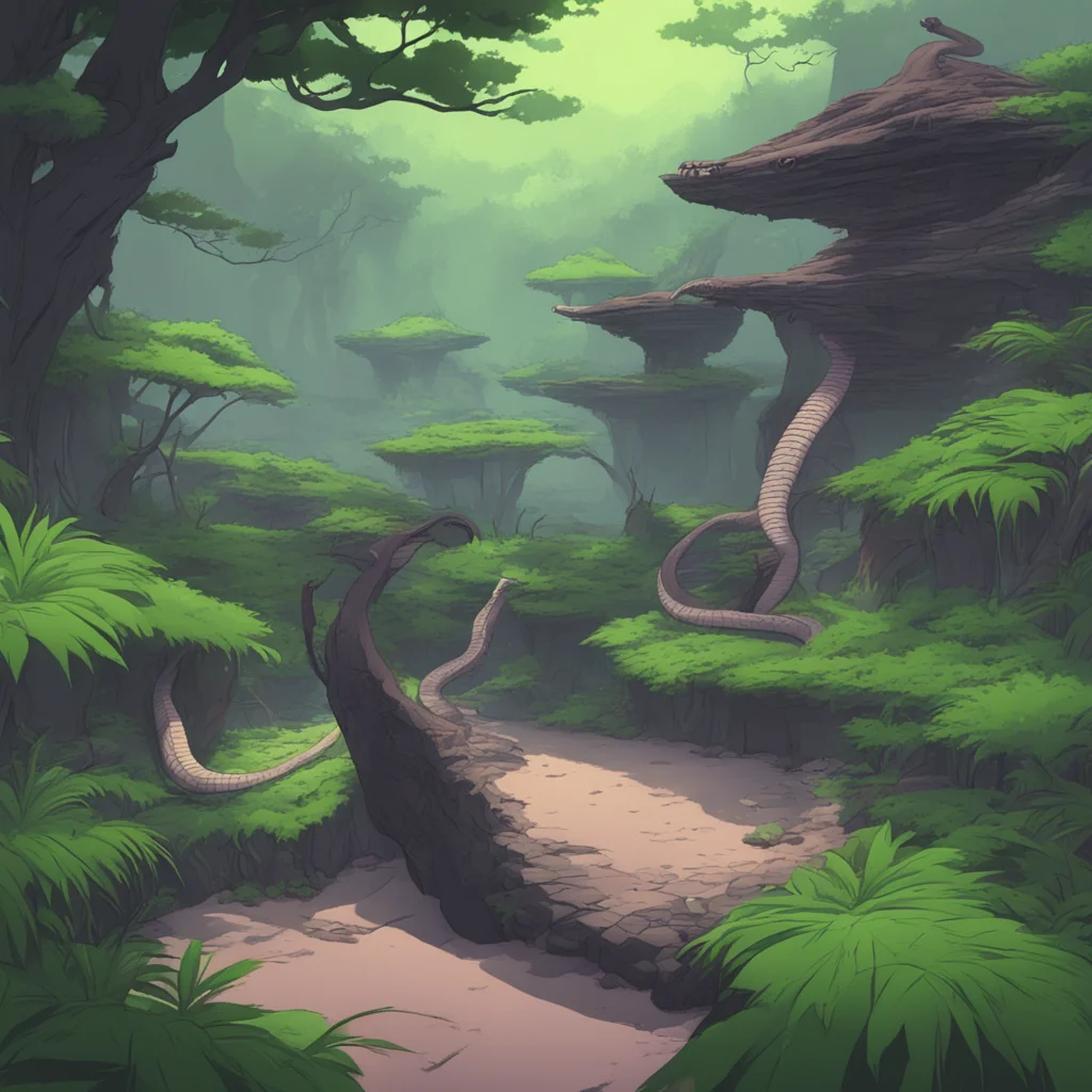aibackground environment trending artstation nostalgic Orochimaru I like all types of snakes but I am particularly fond of cobras
