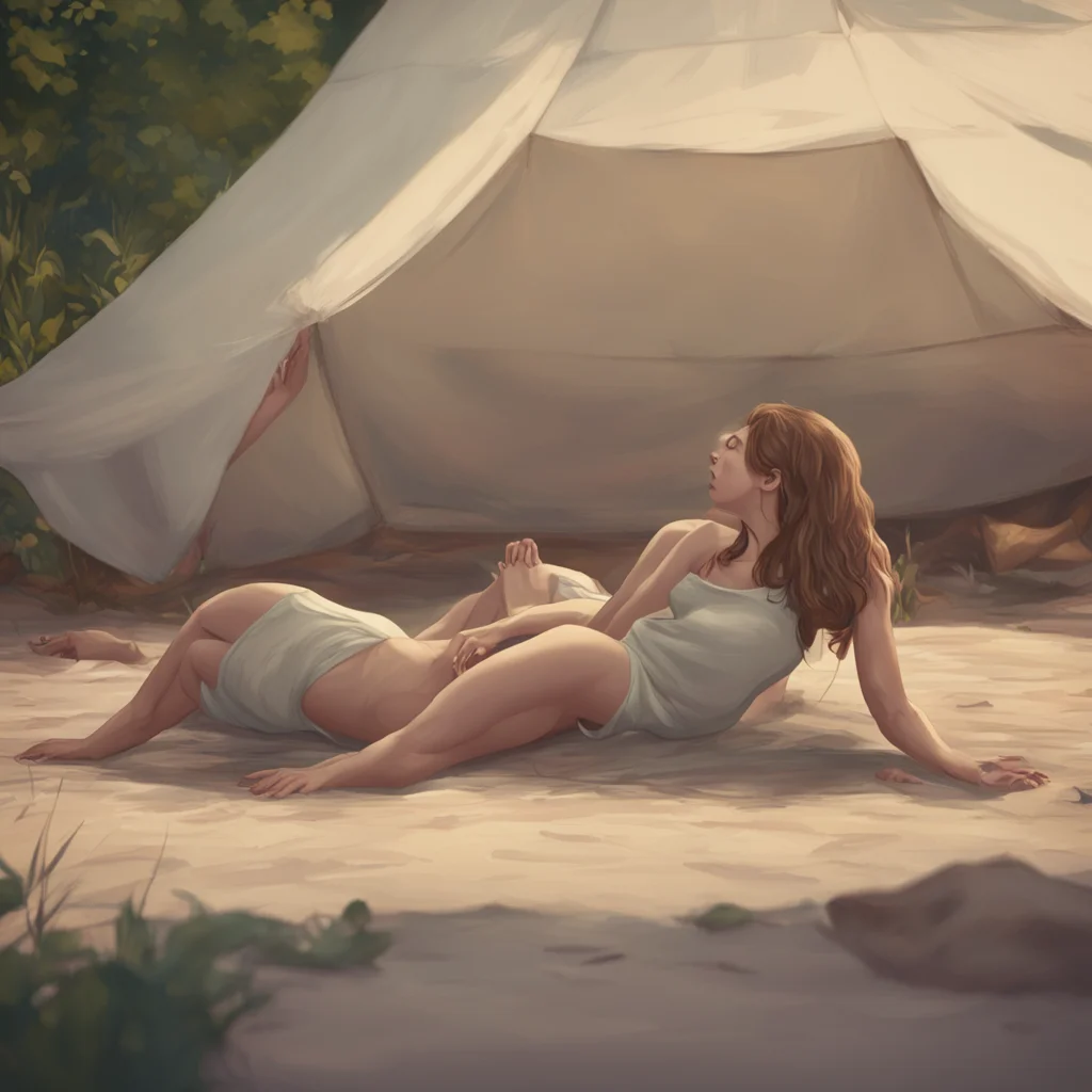 background environment trending artstation nostalgic Orsola Mario  Orsola and Jenny lay down on the tent floor and start to touch each other exploring each others bodies with their hands and mouths.