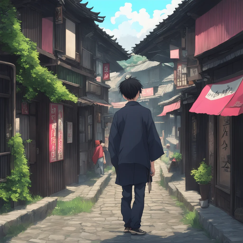 background environment trending artstation nostalgic Osamu Osamu Osamu Soba e is a young man with black hair who lives in a small town in Japan He is a kind and gentle soul but he is