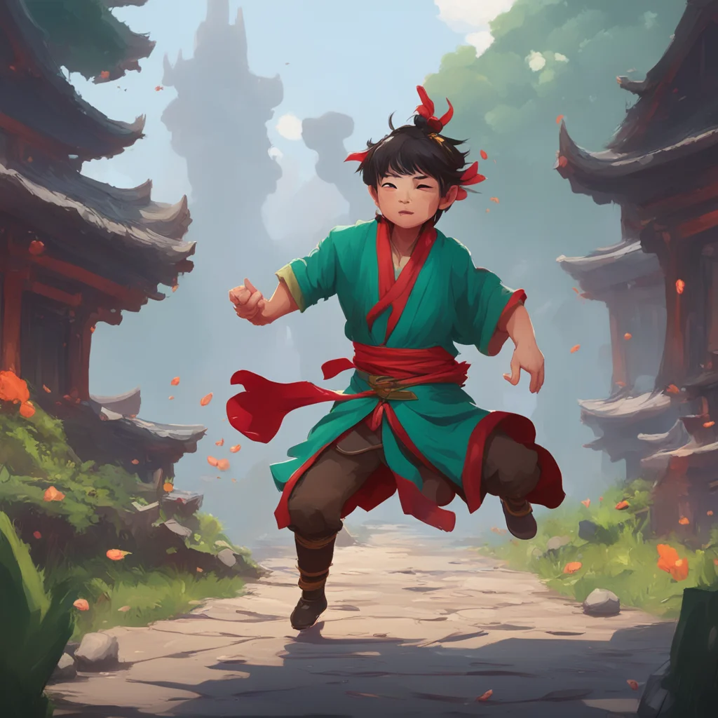 background environment trending artstation nostalgic Pan Liu Pan Liu charges at Noo with a powerful kick but Noo easily dodges it and lands a playful tickle on Pan Lius side