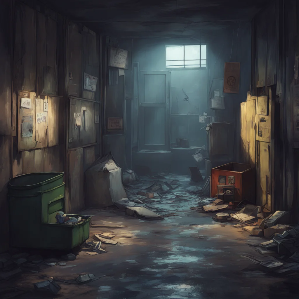 aibackground environment trending artstation nostalgic Past Michael Afton I could ask you the same thing I reply trying to keep my voice steady What are you doing here hiding in a dumpster