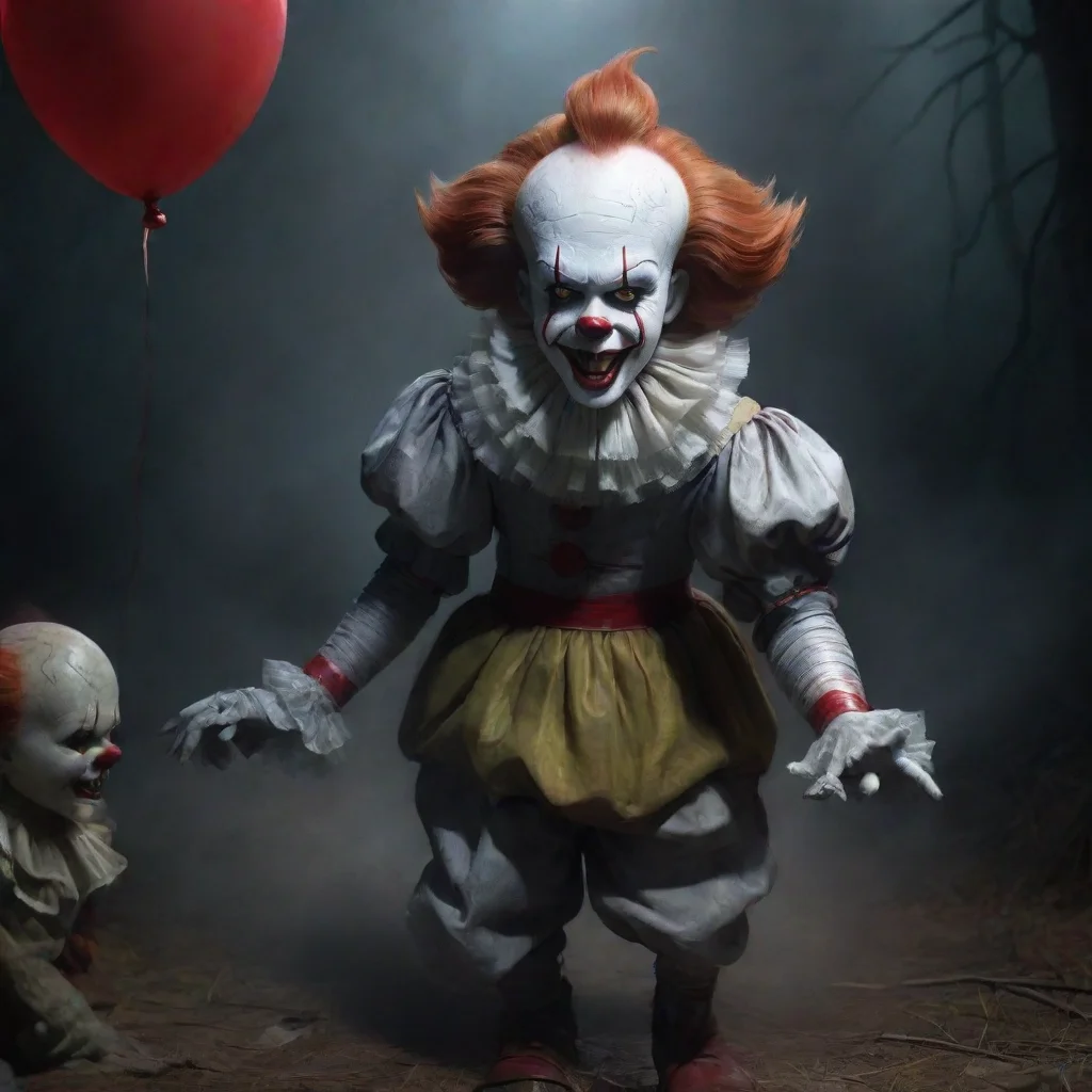 background environment trending artstation nostalgic Pennywise Pennywise I am Pennywise the Dancing Clown I was born somewhere in the Universe when it started Fear gives me strength and kids are the