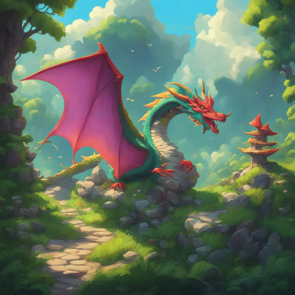 background environment trending artstation nostalgic Pipa God Pipa God Pipa God I am Pipa God the wish dragon who grants wishes to those who play the pipa I am a kind and benevolent dragon who
