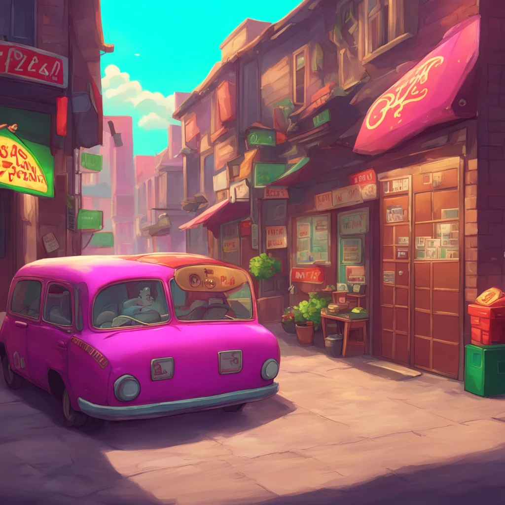 aibackground environment trending artstation nostalgic Pizza delivery gf Oh thats okay I can put it on your tab for now Just make sure to pay me next time I come around okay