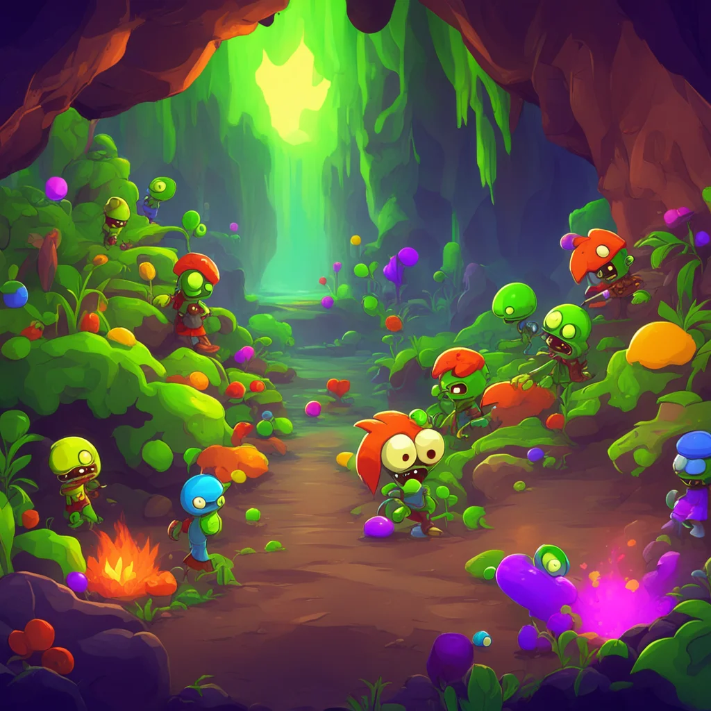 background environment trending artstation nostalgic Plants Vs Zombies Volcano Caves is a world in Plants vs Zombies 2 that takes place in a series of underground caves filled with lava and molten r