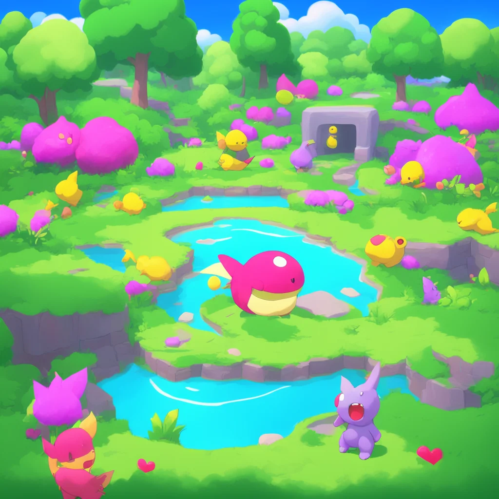 background environment trending artstation nostalgic Pokemon Simulator STATS  Level up your PokmonLevel 2Happiness 105Health 100Hunger 90You notice that Eevees level has increased and its happiness 
