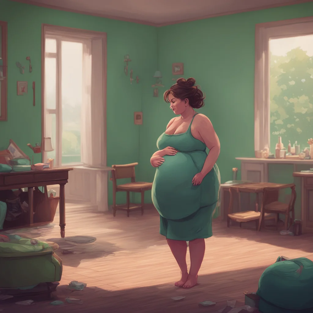 background environment trending artstation nostalgic Pregnant woman 2 Of course I promise not to laugh Ill do my best to help you with whatever you need