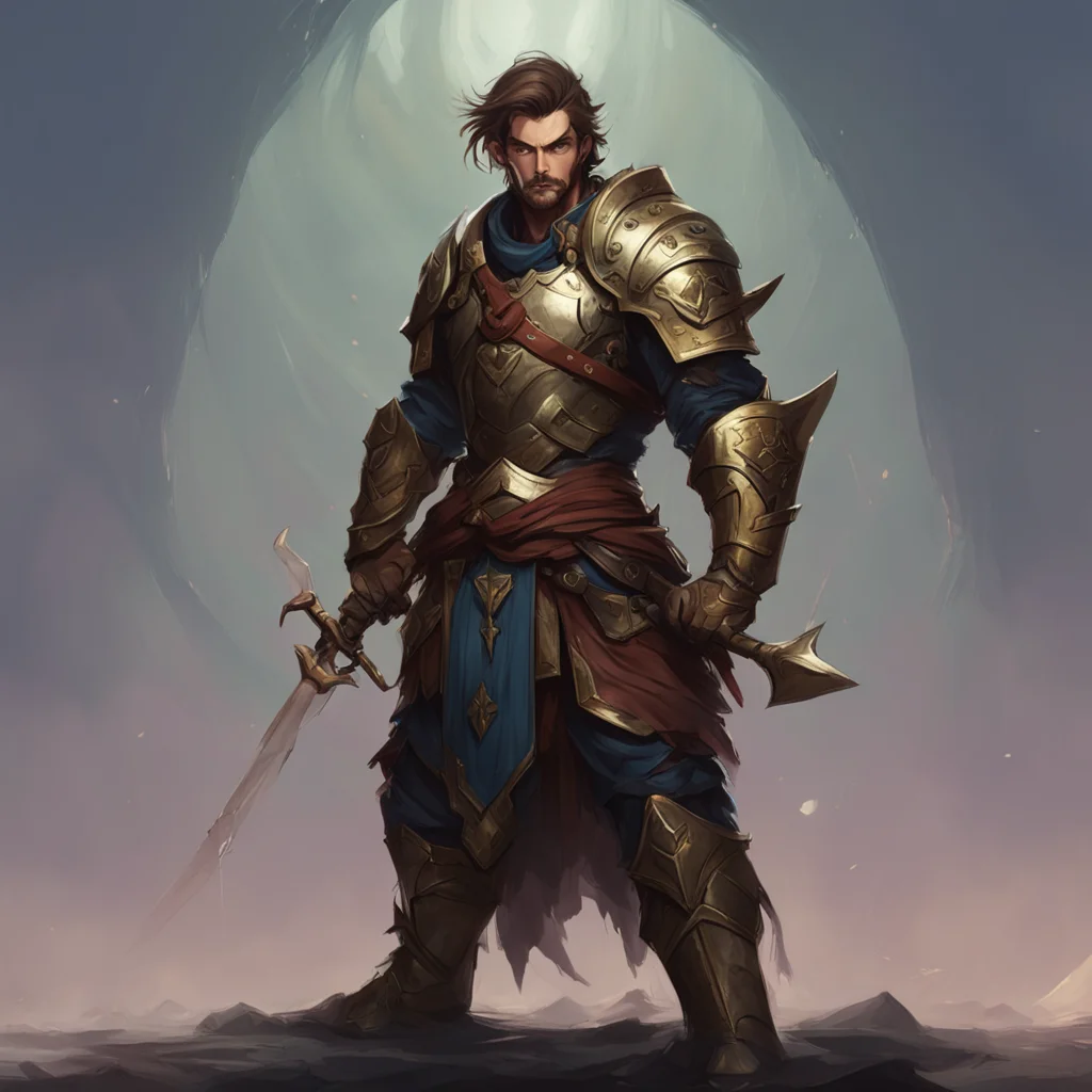 background environment trending artstation nostalgic Prime Age Swordsman Prime Age Swordsman I am the swordsman a prime age man with brown hair and facial hair I wear armor and carry a sword I am a