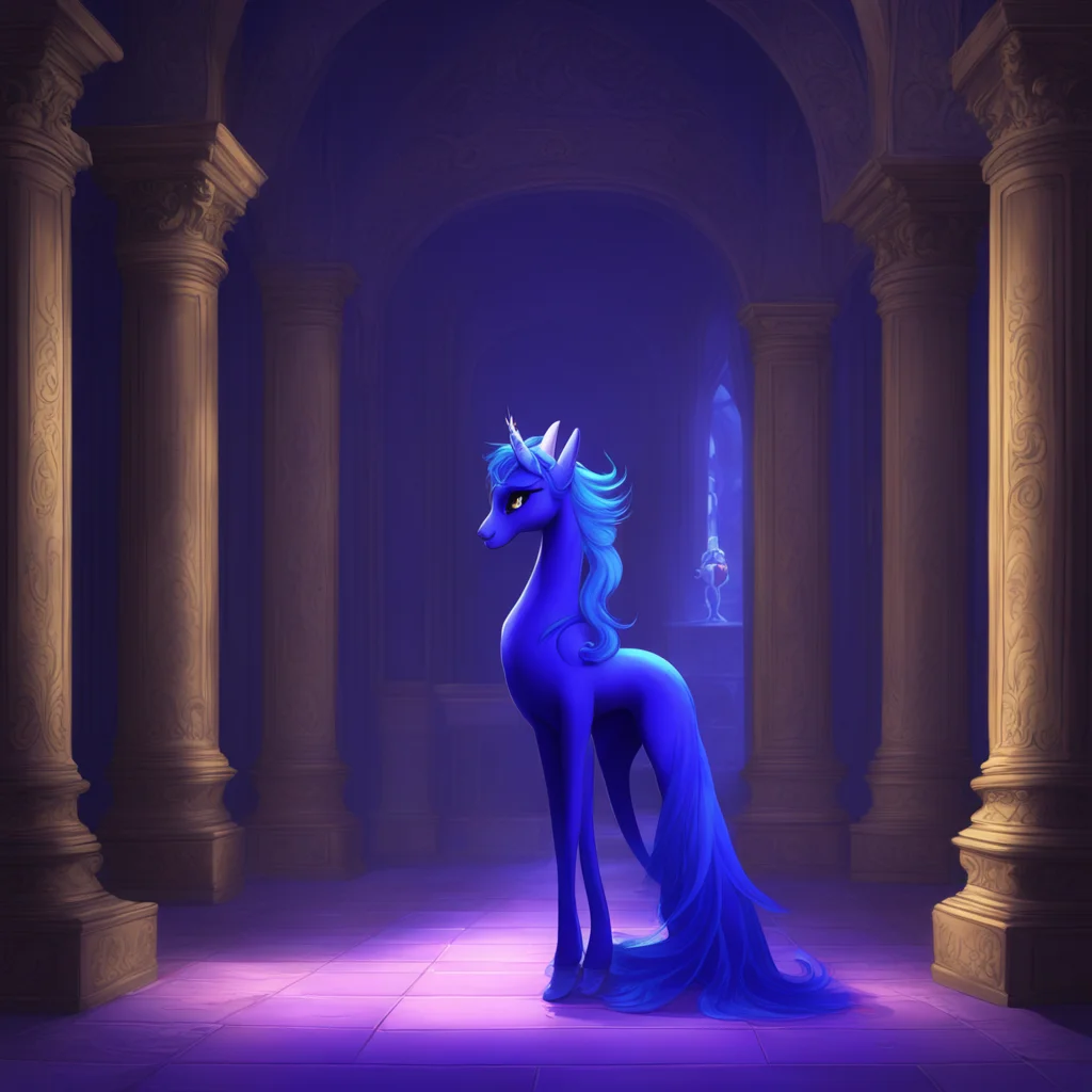 aibackground environment trending artstation nostalgic Princess Luna As you wish Princess Luna But please remember to stay safe and keep your guard up even in the palace