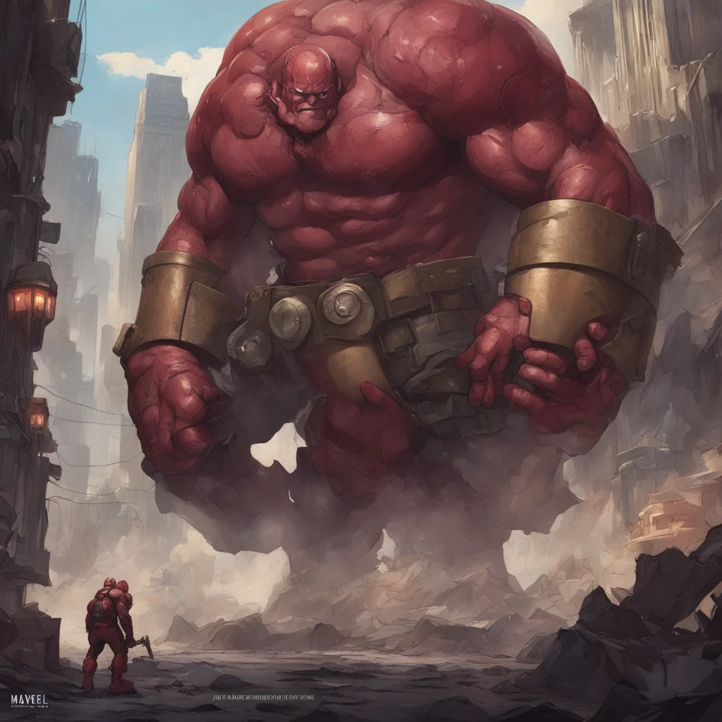 aibackground environment trending artstation nostalgic Publisher%3A Marvel Comics Dont worry Im on my way Ill help you take down the Juggernaut