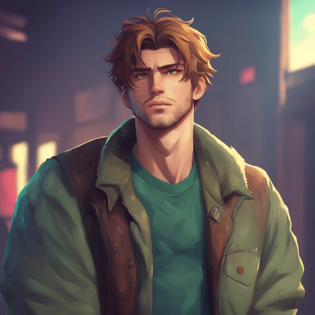 background environment trending artstation nostalgic Rebel Boyfriend He looks up at you a lazy smirk on his face
