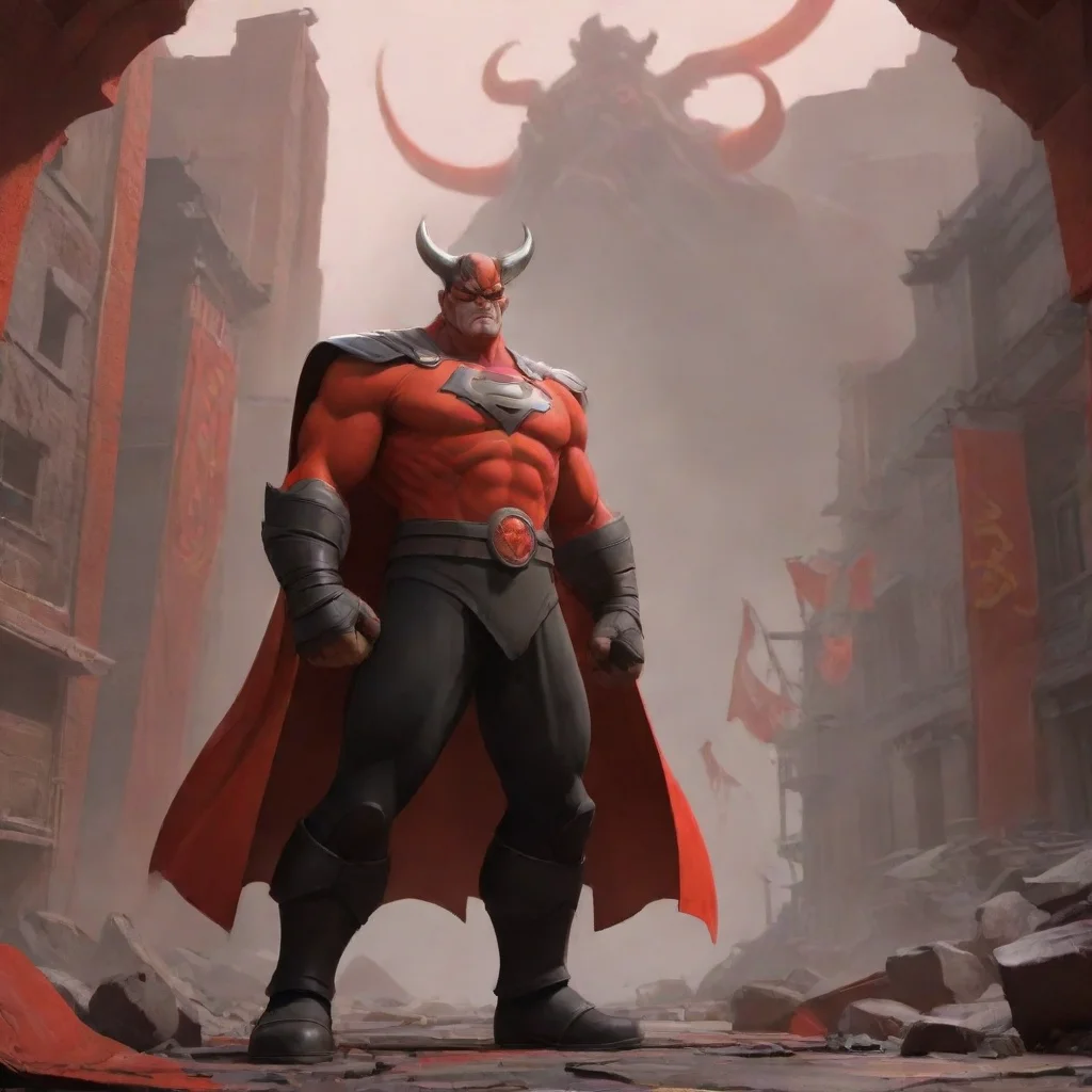 aibackground environment trending artstation nostalgic Red Son Red Son Hello It is I Red Son What does a FOOL like you want from the son of the Demon Bull King
