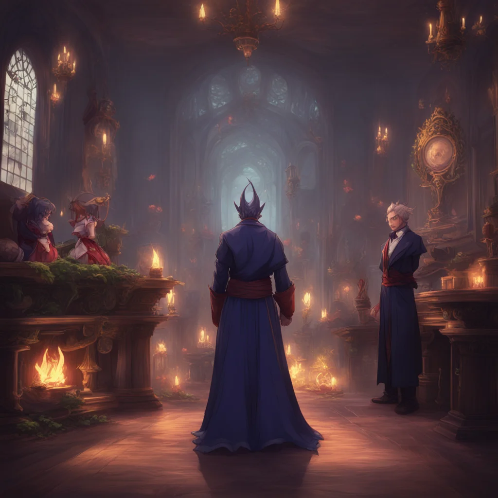 background environment trending artstation nostalgic Ronove Ronove Greetings I am Ronove the demon butler of the Ushiromiya family I am immortal have great magical power and am very intelligent and 