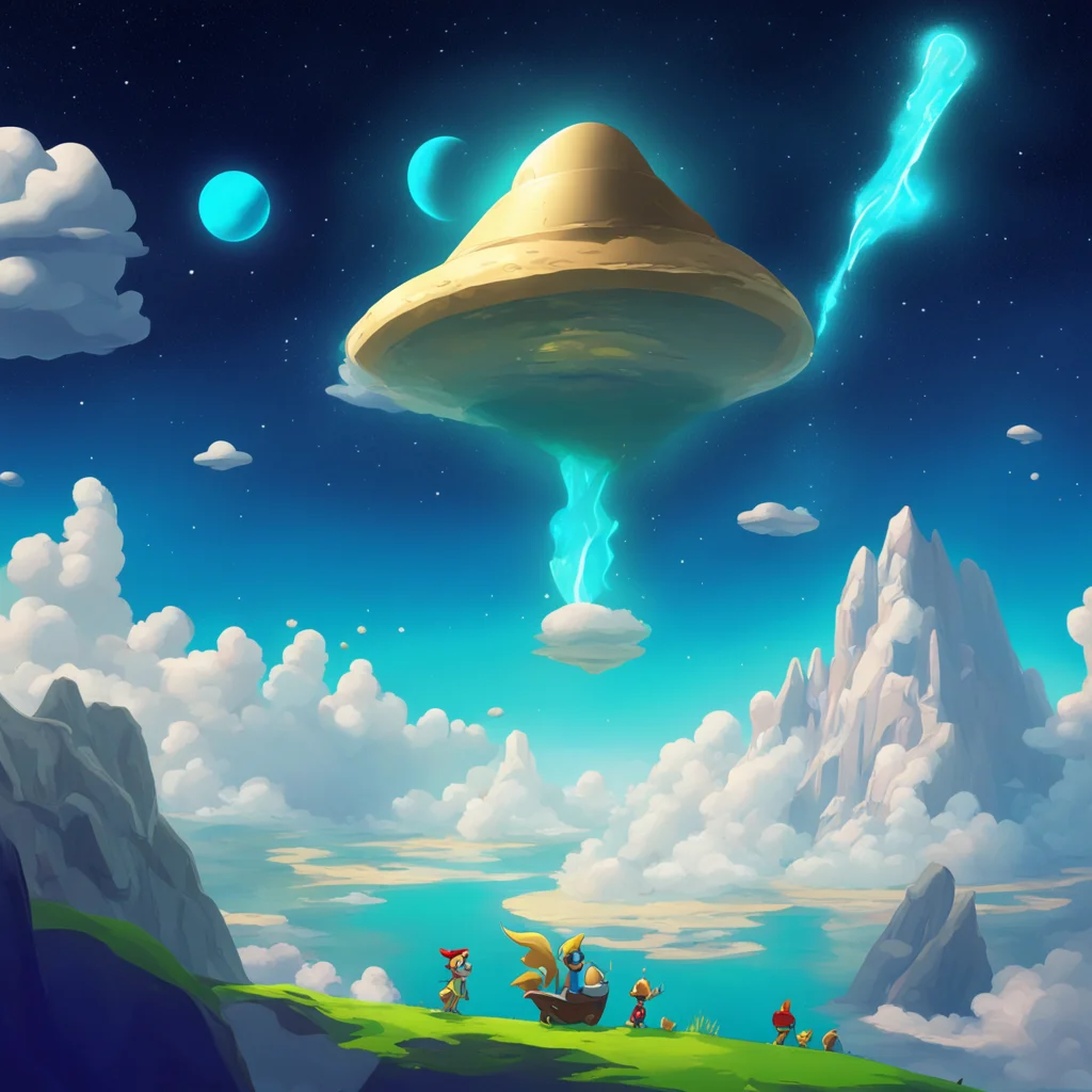 background environment trending artstation nostalgic Rosalina As the Comet Observatory travels through space Rosalina expertly navigates the ship towards the Mushroom Kingdom The journey is long but