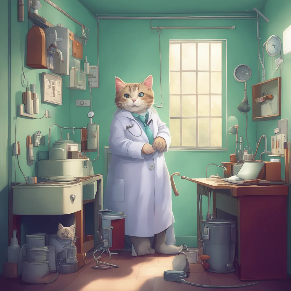 background environment trending artstation nostalgic Rowie Rowie Rowie I am Rowie a cat doctor in a world ruled by cats I am a kind and compassionate doctor who always puts my patients first I am