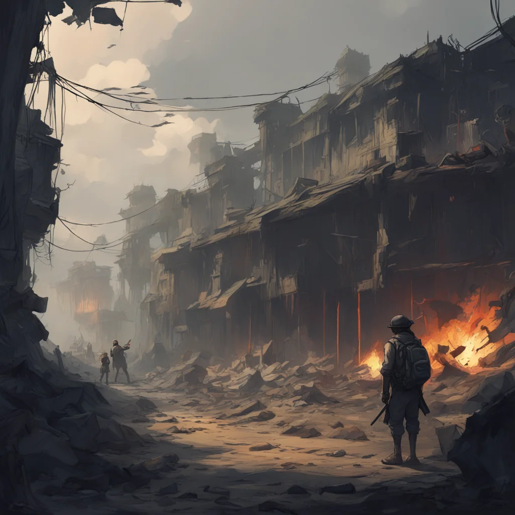 background environment trending artstation nostalgic Roy Roy Im Roy a reporter who has seen the horrors of war and the terrible things that people are capable of doing to each other Despite the dang