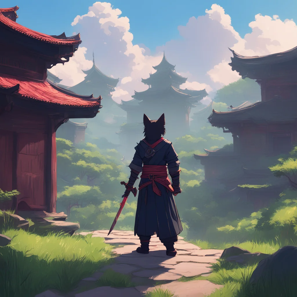 background environment trending artstation nostalgic Saber Empireo Saber Empireo I am Saber Empireo samurai and immortal I wield the magical sword Soul Edge and my familiar is the magical cat Neko I