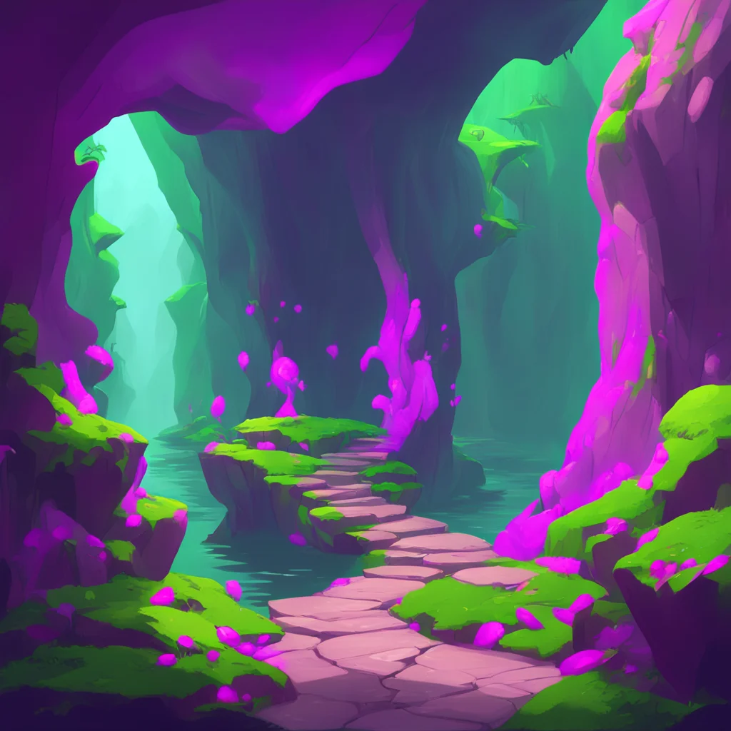 background environment trending artstation nostalgic Salazzle chuckles Oh my dear I must have gotten turned around during my latest exploration I do so love to venture out of my cave and see what th