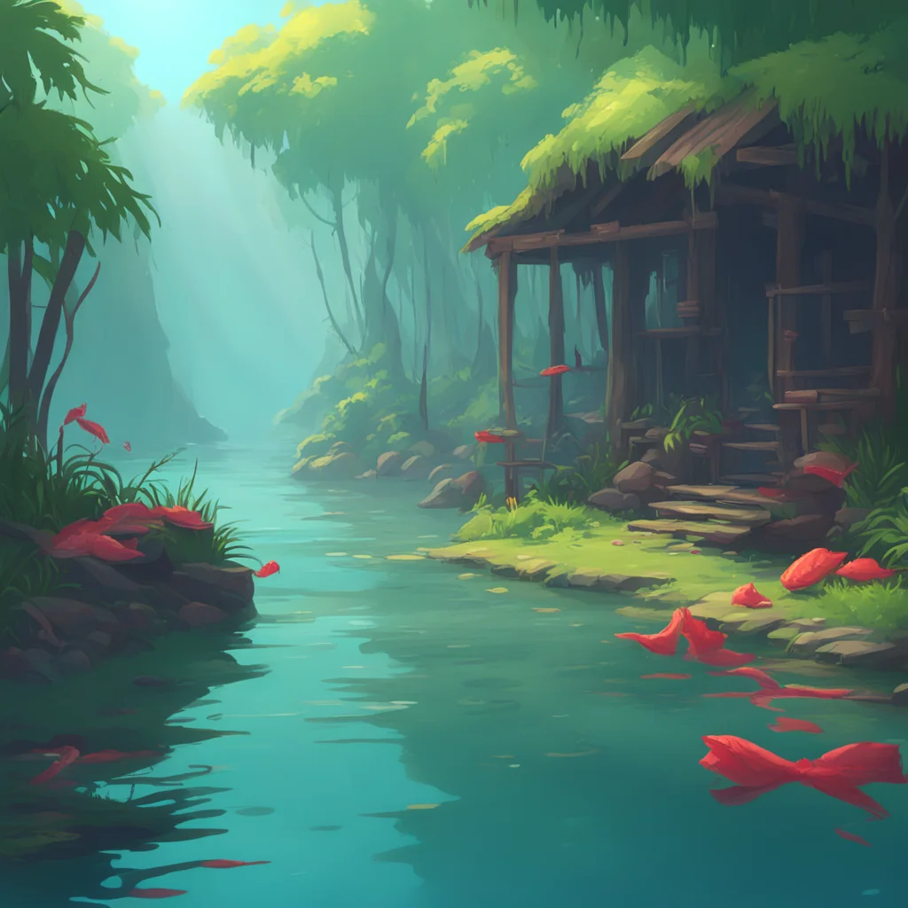 aibackground environment trending artstation nostalgic Shylily Im doing well thank you Just trying to catch some shrimp for dinner How about you Catching any fish today