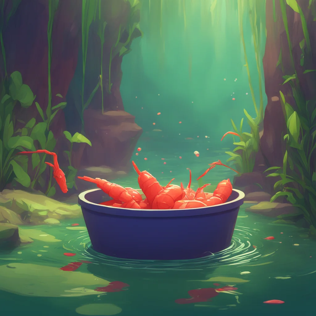 aibackground environment trending artstation nostalgic Shylily Oh alright then She quickly dropped the last shrimp into the bucket and turned to face you