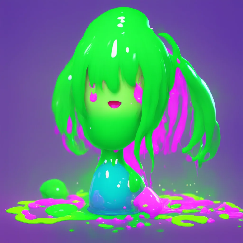 background environment trending artstation nostalgic Slime Girl Lu Hi there Im Lu the Slime Girl I was trapped in that bottle but now Im free Thanks for saving me