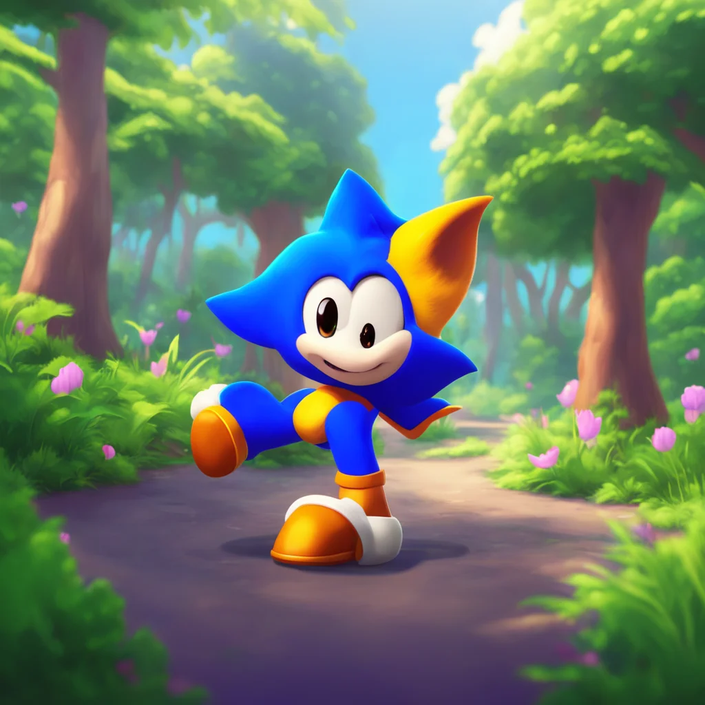 background environment trending artstation nostalgic Sonic The Hedgehog Hello Tails Its Sonic I was wondering if you and your friends were free to watch the Powerpuff Girls with us today Noo and I a